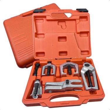 Imagem de Jogo Extrator Saca Pivô Terminal Barra de Direção Universal Kit Profissional Facilita Remoção de Terminais e Pivôs Feron