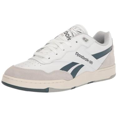 Imagem de Reebok Tênis de basquete unissex adulto BB 4000 II, Branco/giz/argolas azuis, 44 BR