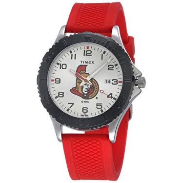 Imagem de Timex NHL Relógio masculino de 42 mm, Ottawa Senators
