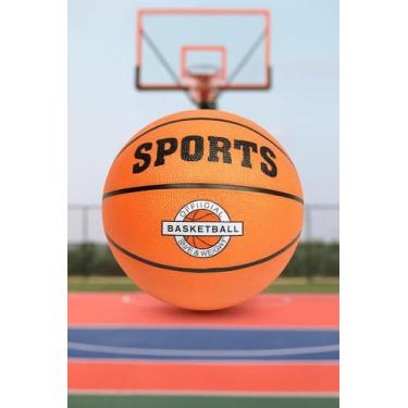 Imagem de Bola de Basquete Oficial Peso e Tamanho Padrão Nº7 - Genérica