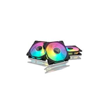 Imagem de Kit com 3 Ventoinhas ASUS TUF Gaming TR120, 120mm, ARGB, Preto - 90DA0090-B00020