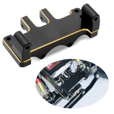 Imagem de Suporte de montagem servo OGRC em latão para axial SCX24 Deadbolt Blac