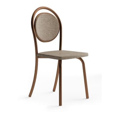 Imagem de Conjunto 2 Cadeiras De Jantar 1738 Carraro Rose/bege