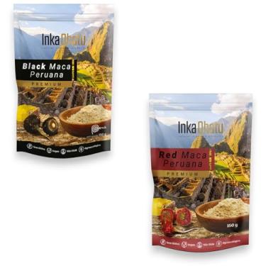 Imagem de Combo Maca Peruana Negra + Vermelha 150 g cada - Inka Qhatu