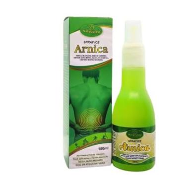Imagem de Spray Ice com Arnica Natyflora para atletas, com Arnica, Mentol, Cânfora, Matruz e Copaíba