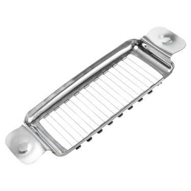 Imagem de Cortador de corda com divisor de queijo, cortador de aço inoxidável de manteiga, design de aço inoxidável 304 de longa duração, ferramenta de precisão para fatiar manteiga, queijo e muito mais, fácil