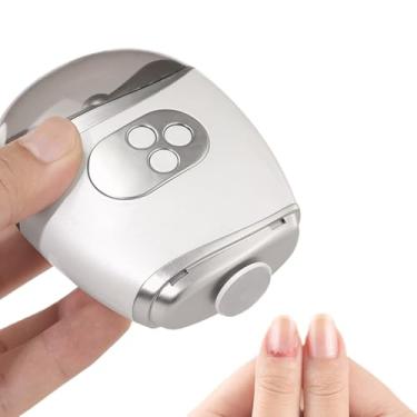 Imagem de Rrlihjgu Aparador Automático De Unhas - Aparelho Unhas Recarregável Para Mãos e Pés - Melhor Aparador de com Luz LED - para Mulheres Homens Crianças Adultos Bebés e Idosos