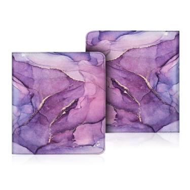 Imagem de Yzlvigrous Capa de Suporte para 7 Polegadas Kindle Oasis 9th/10th Gen 2017/2019, Modelo: CW24WI/S8IN4O, Cubra com Sono Automático/Wake Hand Held