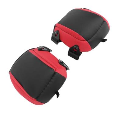 Imagem de KIMISS Almofadas de Proteção de Joelho Multiuso, 2 Peças, Estofamento de Espuma e Cinta Conjunta de Tecido de Boi para Engenharia, Renovação e Trabalho Em Espaço Estreito