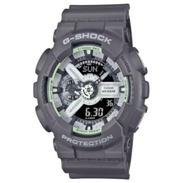 Imagem de G-Shock Casio-GA-110HD-8ADR, masculino, cinza, moderno, Cinza, Moderno