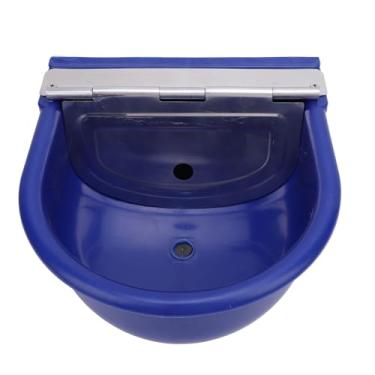 Imagem de SUNGOOYUE Bebedor Automático de Aço Inoxidável para Gado, Cavalo, Cabra, Vaca, Dispensador de água de Longa Duração para Animais de Fazenda (Azul escuro)