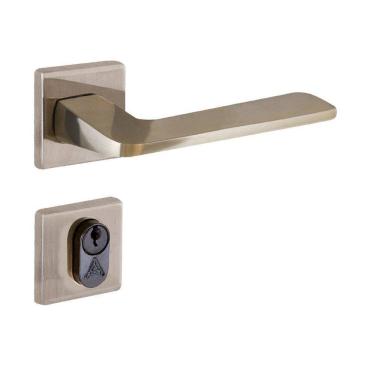 Imagem de Fechadura Entrada Roseta S40 Latonado Ultra Line Aliança