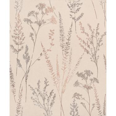 Imagem de Papel de Parede Time Floral Metalizado UI3205