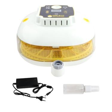 Imagem de IEUDNS 22 Incubadora de ovos Controle de temperatura e umidade, Incubadora de fazenda Intelligent Egg Egget Machine para frango com pombo, Controle de Energia única