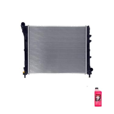 Imagem de Kit Radiador 500 1.4 8/16V C/Ar Manual + Aditivo Radiador Etaniz 1L