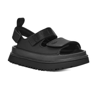 Imagem de UGG Sandália infantil unissex K Goldenglow, Preto, 1 Little Kid