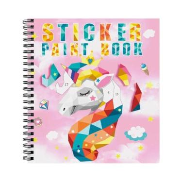 Imagem de Livro De Pintura Com Adesivos De Natal Para Crianças, Jogos De Cérebro