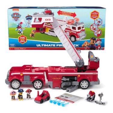 Imagem de Caminhão De Bombeiro Ultimate Fire Truck Patrulha Canina Sunny Brinque