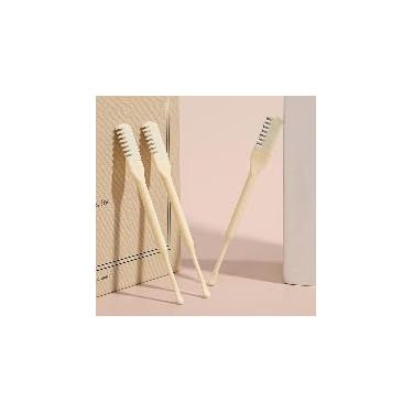 Imagem de Aparador de pelos do nariz 3 peças para homens e mulheres – manual portátil giratório 360° cabeça dupla, ferramenta de remoção de pelos faciais segura para a pele, 3 peças