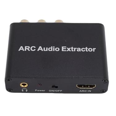 Imagem de Cryfokt Extrator de, Amplificador de Alto Desempenho, Extrator de Som para Tv, Home Theater, Liga de Alumínio