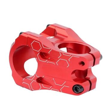 Imagem de Mesa de bicicleta MTB Short Power 31.8, guidão de 35mm, Dragon Table Bike, liga de alumínio, ponte de estrada, peças de ciclismo 31 8(Red)