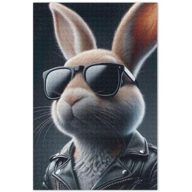 Imagem de Unicórnios roxos personalizados cenário fantástico adultos quebra-cabeça 1000 peças divertido família boba divertido desenhos animados animais, 75 x 40 centímetros