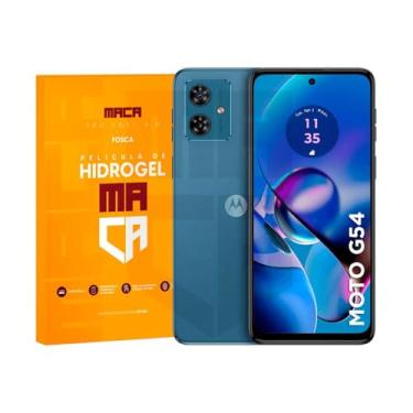 Imagem de Película de Hidrogel Motog54 Frente+verso Transparente/fosca