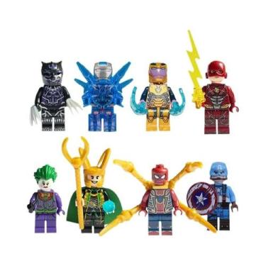 Imagem de Brinquedos De Blocos De Montar Mini Bonecos Humanoides Para Crianças, 