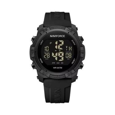 Imagem de Relógio Digital Esportivo Masculino À Prova D'Água NAVIFORCE 7104 Com 