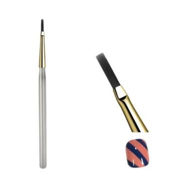 Imagem de Pincel Profissional Para Nail Art: Pincel De Ponta Para Pintura, Desen