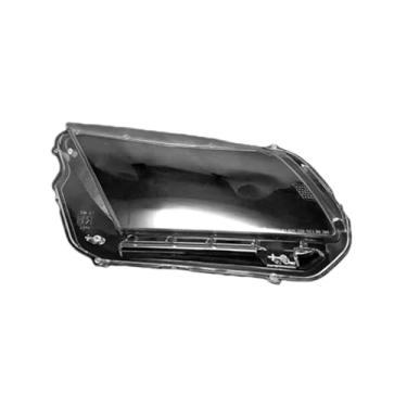 Imagem de Farol de vidro abajur claro escudo substituir lente capa acessórios do carro compatível com ford mustang 2010 2011 2012 2013(Left)