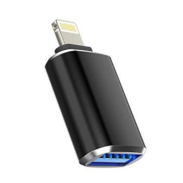 Imagem de Adaptador Lightning Macho para USB 3.0 Fêmea OTG Compatível com iPhone 11 12 Pro Max Mini Xr Xs 8 7 SE Plus Apple iPad Air Câmera Leitor de Cartão Pen Drive Mouse Teclado Hub