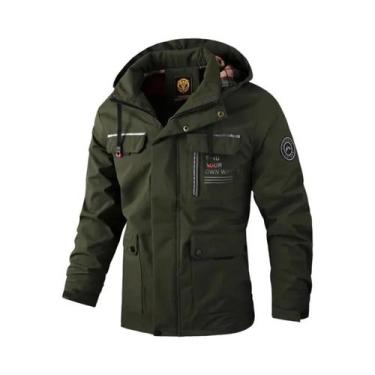 Imagem de Jaqueta Impermeável Masculina plus Size Para Atividades Ao Ar Livre, C