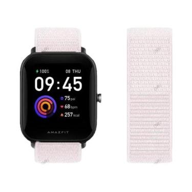Imagem de Pulseira De Nylon De 20mm 22mm Para Amazfit GTS GTR 4-3-2-2e-Mini Bip 