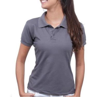 Imagem de Camisa Polo Vesttuario Camiseta Gola Atacado Uniforme Piquet Feminina-Feminino