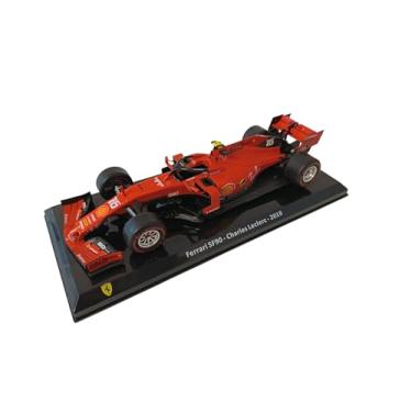 Imagem de OPO 10 - Formula 1 Compatible with Ferrari SF90 Charles Leclerc 2019-1/24 Scale Diecast Car - GF052