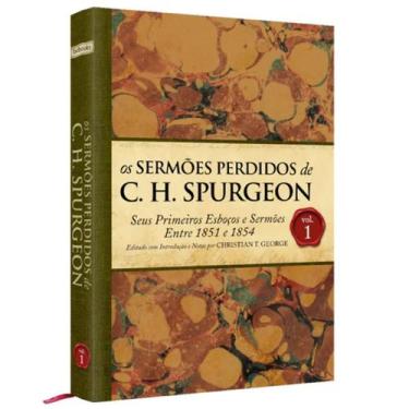 Imagem de Livro os sermões perdidos de charles spurgeon volume 1 - BV BOOKS