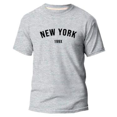 Imagem de  Camiseta Basica Algodão Premium Estampa Digital New York  - Pavesi, C