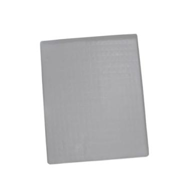 Imagem de SiaBiced Tapete protetor para tampa superior de lavadora e secadora, ao calor, peça de reposição, fácil de limpar, capa para máquina de lavar roupa, Cinza 60x50cm