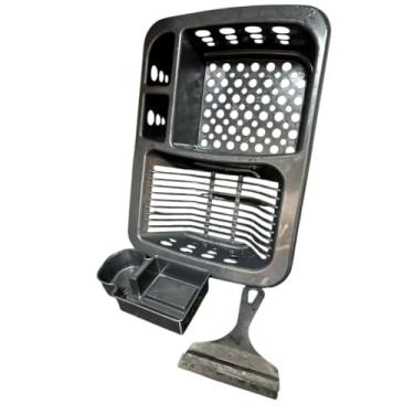 Imagem de Kit Escorredor de Louças Pratos + Porta Detergente + Rodinho Rodo de Pia