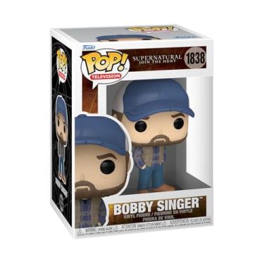 Imagem de Funko Pop! TV: Supernatural - Bobby Singer - Boneco colecionável de vinil - Ideia de presente - Mercadoria oficial - Brinquedos para crianças e adultos - Fãs do drama - Figura modelo para