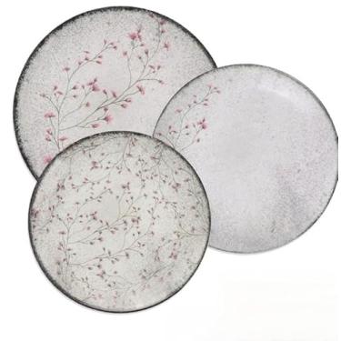 Imagem de Conjuntos de talheres - incluindo pratos de jantar, pratos de sopa e pratos de sobremesa, com diversas opções de conjuntos disponíveis. (4, 19cm)