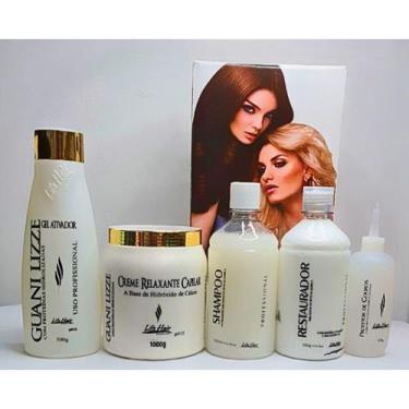 Imagem de Kit Relaxamento Capilar Guanidina Life Hair - Life  Hair