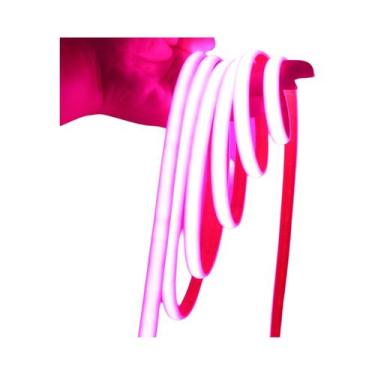 Imagem de Fita LED Neon COB À Prova d'Água IP68 12V 24V 320Leds/M Amarelo Rosa V