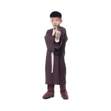 Imagem de Fantasia Infantil Obi-Wan Kenobi Star Wars, Capa Com Capuz De Guerreir