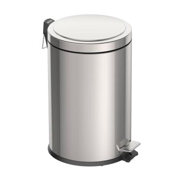 Imagem de Lixeira Brasil Com Pedal Aço Inox Polido 20 Litros - Tramontina 94538/120