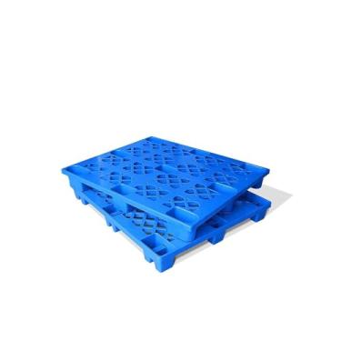 Imagem de Paletes De Plástico, Paletes De Chão Impermeáveis ​​e Resistentes À Umidade, Adequadas Para Garagens, Supermercados E Armazéns.(Blue,100 * 80 * 14cm)