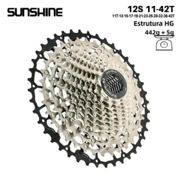 Imagem de Cassete De Bicicleta Em Aço Carbono Ultraleve 9-13 Velocidades HG Para