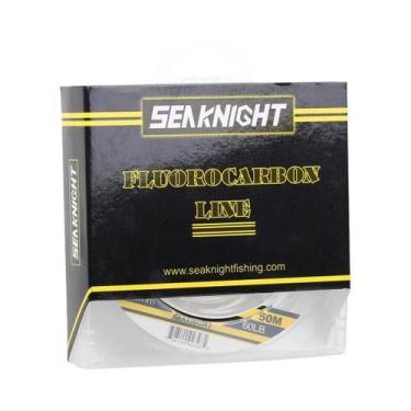 Imagem de Linha De Pesca Fluorocarbono De Afundamento Rápido 60-100LB 50M SeaKni