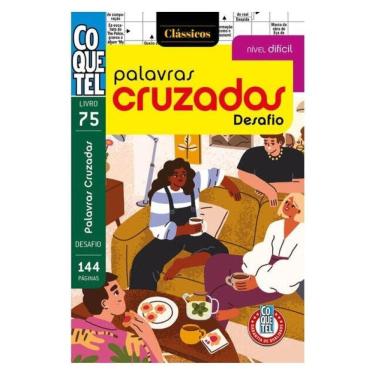 Imagem de Livro Coquetel Palavras Cruzadas Difícil 75 S/P